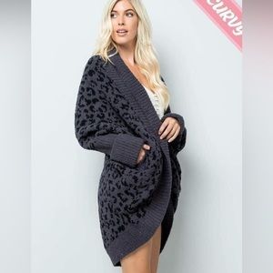 Sherpa cardigan